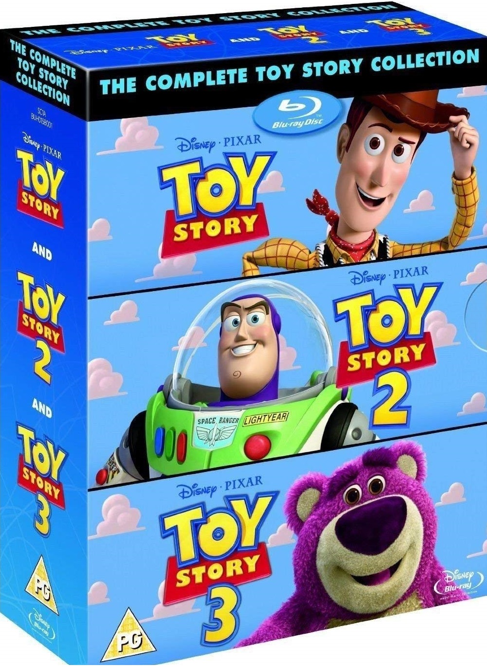 The Complete Toy Story Collection 1, 2, 3